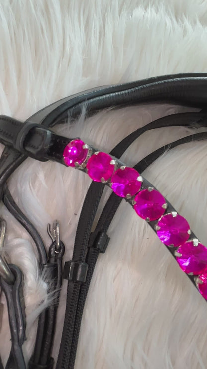 Gebisslose Trense in Fuchsia