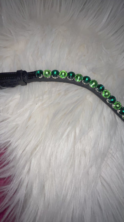 Emerald Dream Stirnriemen – 10 mm Crystals
