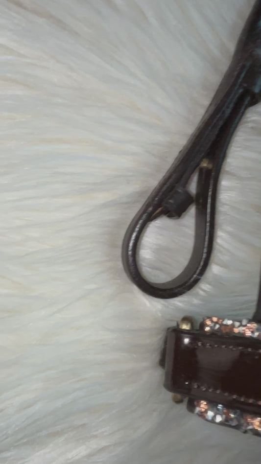 Brown Lacquer Champagne – Rundgenäht, Soft-Genick, Einzelstück (vergünstigt)