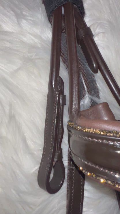 Braune Lack-Trense Full – reduziert